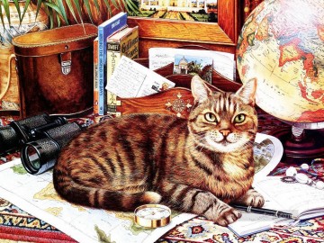 動物 Painting - GT006子猫